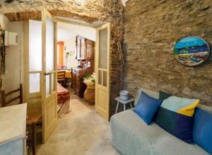 Et opholdsområde på La Casa di Eio Traditional Apartment