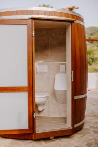 Et badeværelse på Los barriles, FincaSeguroBodega