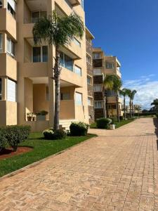 Bygningen som lejligheden ligger i