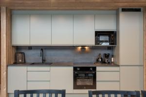 Køkken eller tekøkken på Vestbyvegen 34A By Vacation Trysil