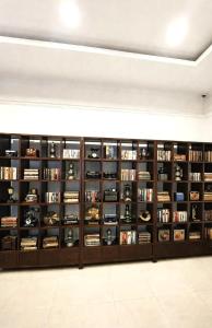 Biblioteket på hotellet