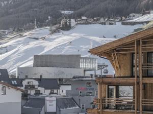 En generel udsigt til bjerge eller udsigt til bjerge taget fra bed and breakfast-stedet