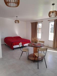 Et opholdsområde på Complejo Yarken