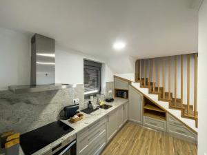 Køkken eller tekøkken på Casa do Barbosa