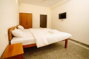 TV a/nebo společenská místnost v ubytování Gangabagh by Divine Trails