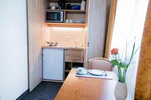 Nhà bếp/bếp nhỏ tại Hotel Möhringer Hof