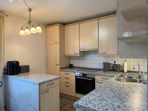 Kuchyň nebo kuchyňský kout v ubytování Haus Raschke