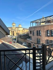 Balkón nebo terasa v ubytování Hotel Nebula Inn