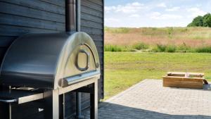 Grillfaciliteterne i feriehuset som gæsterne kan bruge