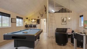 Biliár nebo kulečník v ubytování Villavilla #392 - Faaborg, Fyn Og Øer