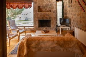 Posezení v ubytování Stone View Nest - By Ski Alure
