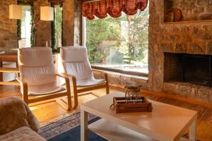 Posezení v ubytování Stone View Nest - By Ski Alure