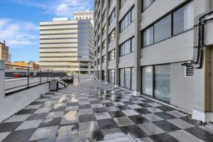 Bygningen som lejligheden ligger i