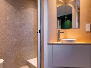 Koupelna v ubytování Appartement duplex moderne 5 pièces, 8 pers, 3 balcons à Avoriaz - FR-1-314-120 + 7 fotografií