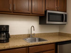Kuchyň nebo kuchyňský kout v ubytování Marriott's Ocean Pointe-STUDIO
