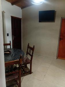 Et tv og/eller underholdning på Cabañas Nazareno