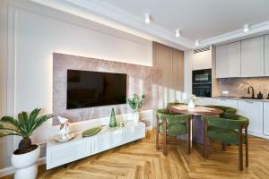 Køkken eller tekøkken på Polanica Park - LAGUNA - PREMIUM LUX 209