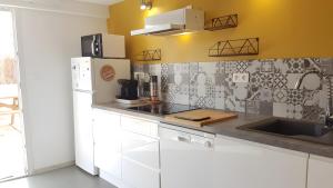 Køkken eller tekøkken på La Nicoline