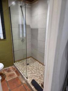 Koupelna v ubytování Maggie Rose Cottage