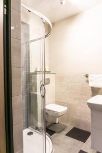 Koupelna v ubytování Morze Wrzosów + 28 fotografií