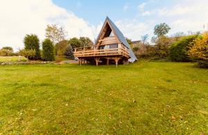 Zahrada ubytování Le Tipi des Arnats