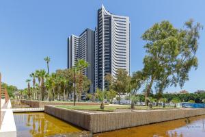 Bygningen som lejligheden ligger i