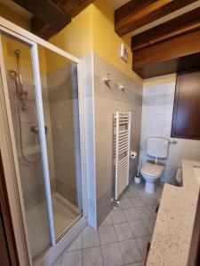 Koupelna v ubytování Grace Apartment