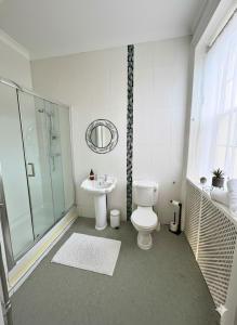 Et badeværelse på Manor Park Country House