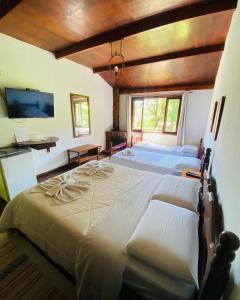 En eller flere senge i et værelse på Hotel Casa Alpina + 62 billeder