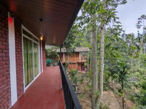 Bygningen som pensionatet ligger i