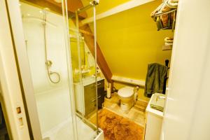 Koupelna v ubytování Chambres d'Hôtes chez Françoise et André