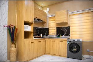 Køkken eller tekøkken på Mae Sangotedo Ajah