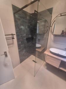 Et badeværelse på Milino Guest House