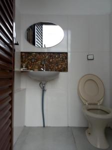 Phòng tắm tại Serra da Canastra - Sobrado Girassol - Vargem Bonita - MG