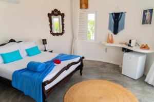 Postel nebo postele na pokoji v ubytování Olymp Spa Boutique Hotel + 49 fotografií