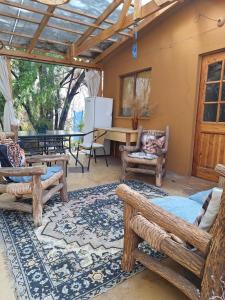 Et opholdsområde på Valle de Elqui Cabañas Elquisco