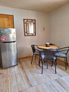 Køkken eller tekøkken på Valle de Elqui Cabañas Elquisco