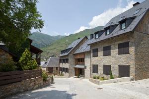 Nespecifikovaný výhled na hory nebo výhled na hory při pohledu z apartmánu