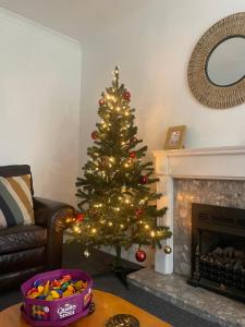 Et opholdsområde på University View-Off-Street Parking-Sleeps 8-Fast WiFi