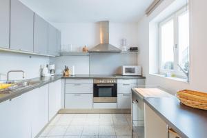 Kjøkken eller kjøkkenkrok på Duschel Apartments City Center