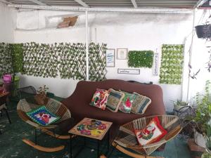 Et opholdsområde på Hostal Mastcoy