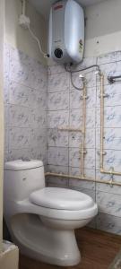 Et badeværelse på Nakshatra Cottage