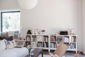 Thư viện trong nhà nghỉ dưỡng