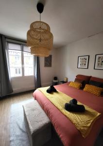 Postel nebo postele na pokoji v ubytování La Chaussee + 23 fotografií