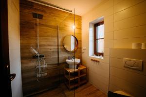Phòng tắm tại Chata Kvilda +89 ảnh
