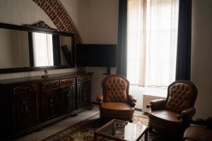 TV a/nebo společenská místnost v ubytování Liberty Square View Ultra Central Flat