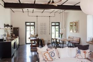 Khu vực ghế ngồi tại Urlaub im Alten Kutscherhaus