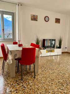 Khu vực ghế ngồi tại Dilman appartamento