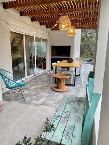 Et opholdsområde på Chalet en Pinar del Golf