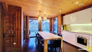 Kuchyň nebo kuchyňský kout v ubytování La Belle Etoile